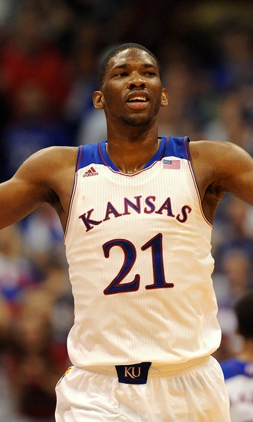 Black, Embiid lead No. 18 Kansas past Hoyas 86-64